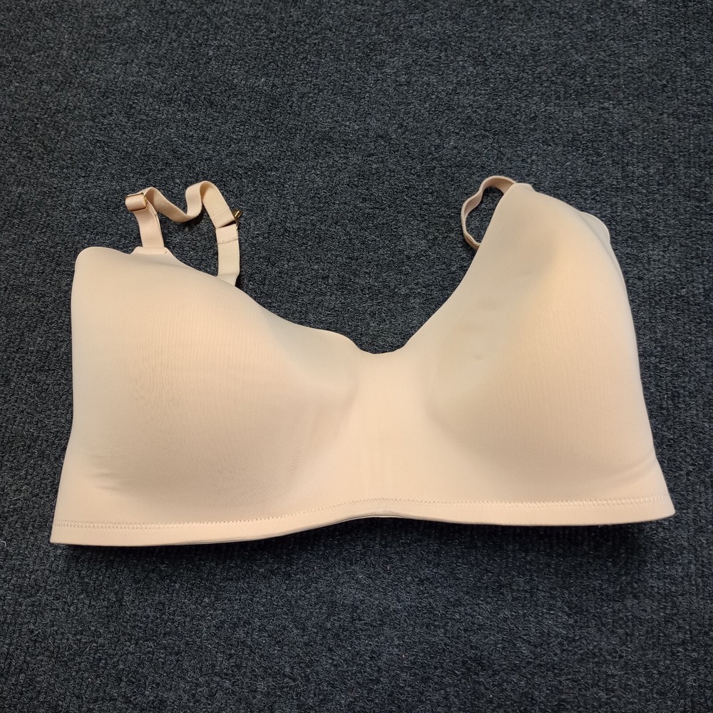Lively Bra Women‎ 36DDD Beige Wirefree Full Coverage T Shirt Wireless No Wire